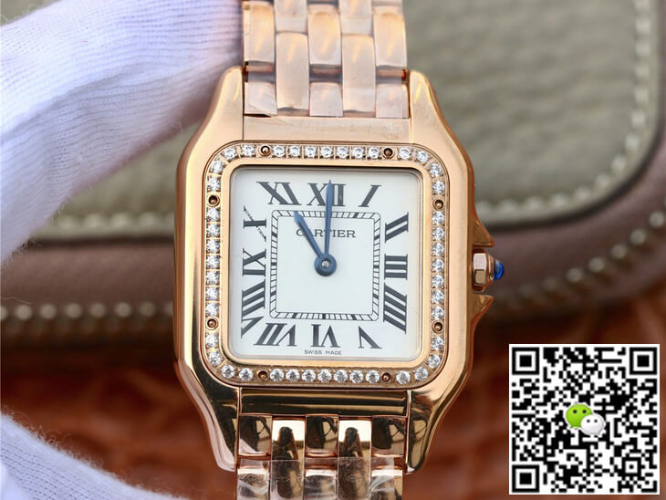 Replica Panthere De Ca*t1er WJPN0009 27MM 1:1 Best Edition 8848 Factory D1am0nd-set Bezel