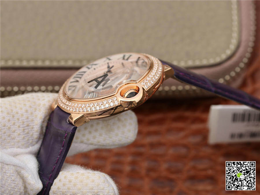 Replica Ballon Bleu De Ca*t1er WE902066 1:1 Best Edition V6 Factory V4 Rose Gold