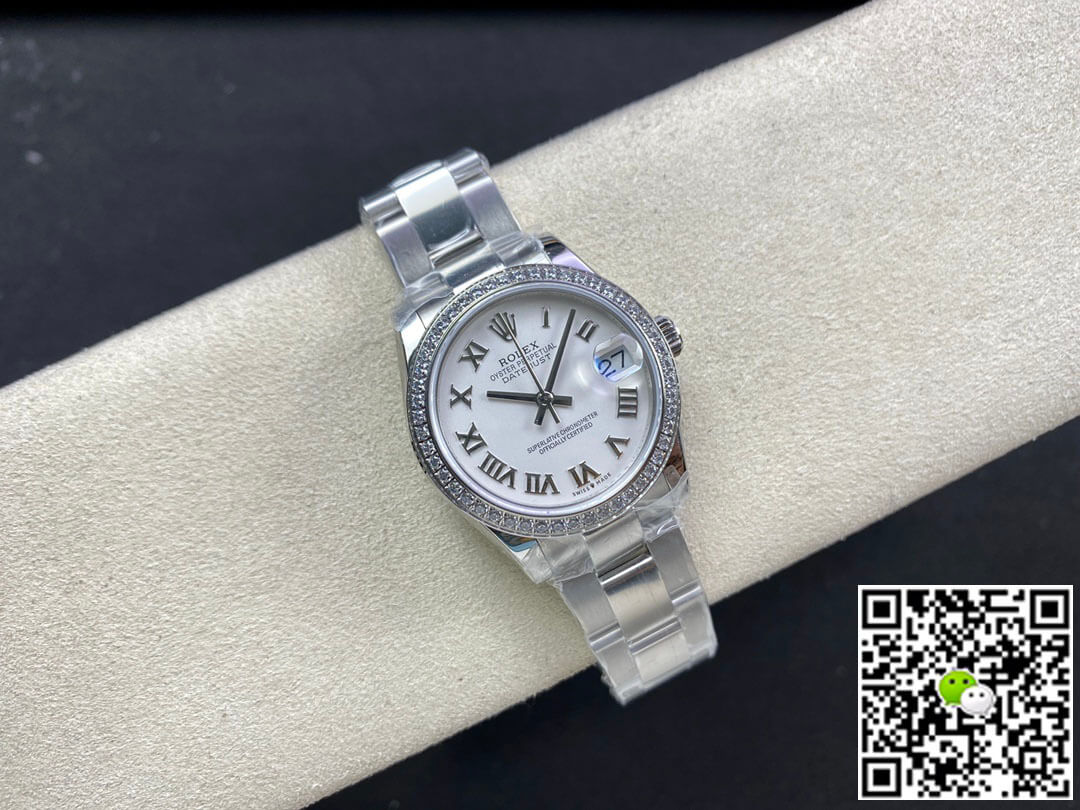 Replica R01ex Datejust M278384RBR-0013 31MM 1:1 Best Edition EW Factory White Dial