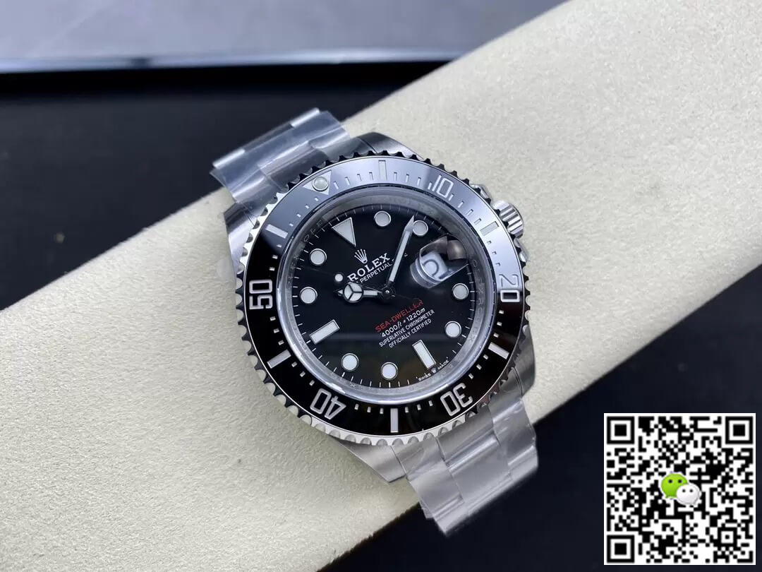 Replica R01ex Sea Dweller M126600-0002 1:1 Best Edition VS Factory Black Dial