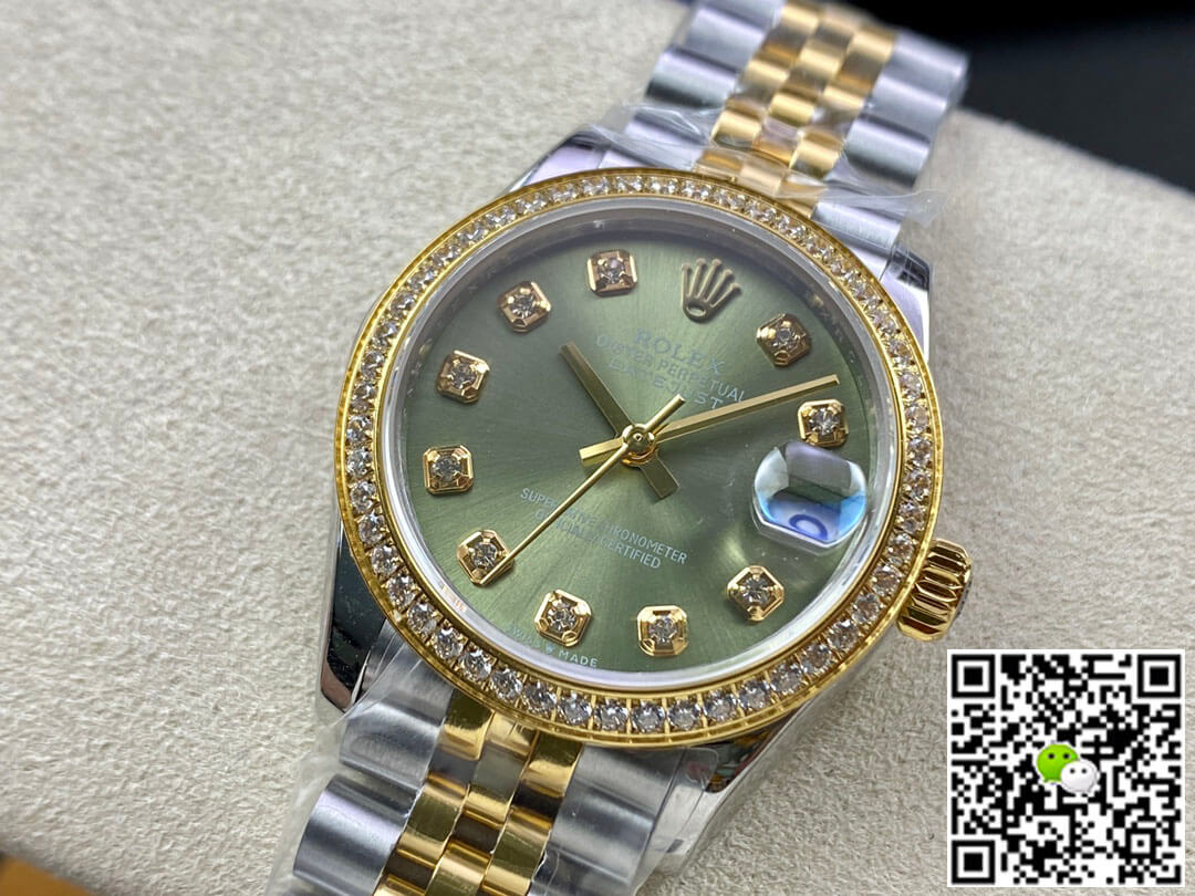 Replica R01ex Datejust M278383RBR-0030 31MM 1:1 Best Edition EW Factory D1am0nd Bezel