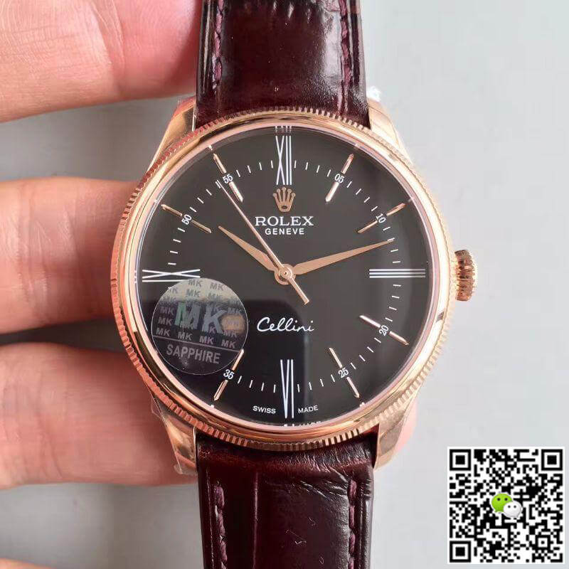 Replica R01ex Cellini 50505 MKS Factory 1:1 Best Edition Swiss ETA3132 Black Dial