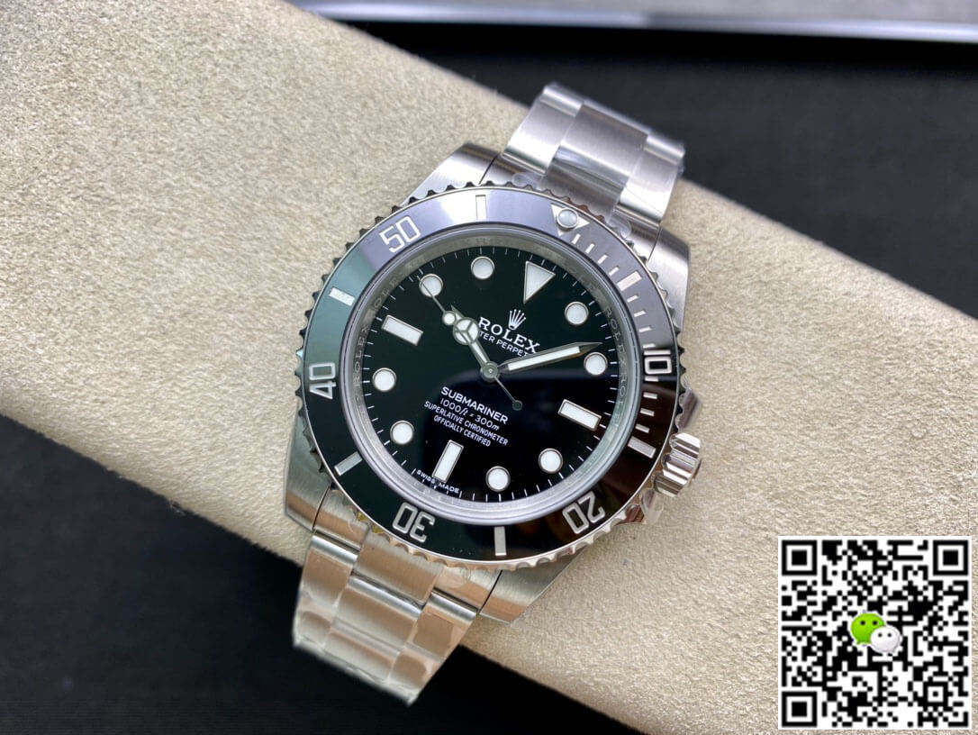 Replica R01ex Submariner 114060-97200 1:1 Best Edition VS Factory Black Bezel