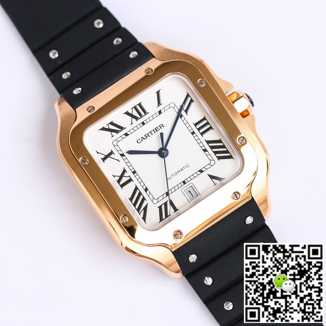 Ca*t1er Watch Rep Santos WGSA0007 1:1 Best Edition GF Factory V2 Rose Gold