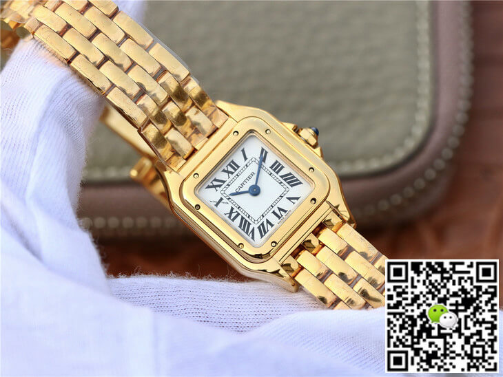 Replica Panthere De Ca*t1er WGPN0008 1:1 Best Edition 8848 Factory Yellow Gold