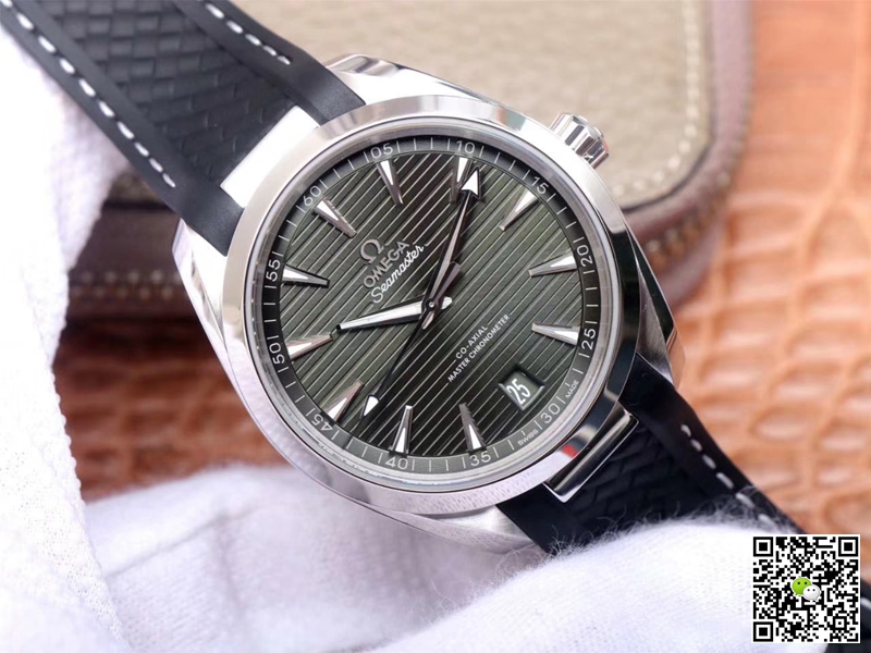 Replica 0me*ga Seamaster 220.13.41.21.10.001 1:1 Best Edition VS Factory Green Dial Swiss ETA8900