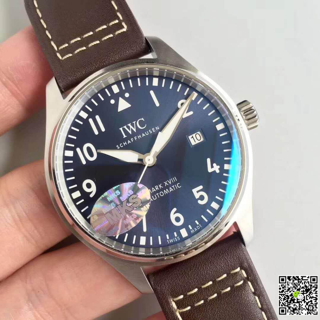 Replica IWC Pilot Mark XVIII IW327004 MKS Factory Mechanical Watches 1:1 Best Edition Swiss ETA2892