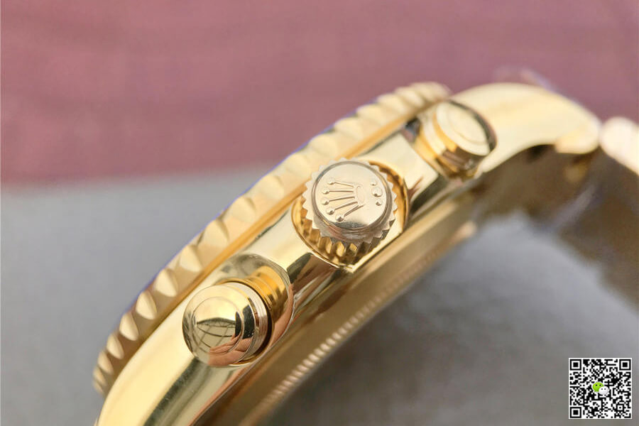 Replica Yacht-Master II M116688-0002 1:1 Best Edition JF Factory Yellow Gold