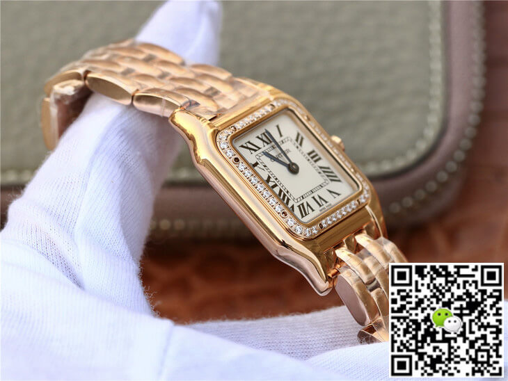Replica Panthere De Ca*t1er WJPN0009 27MM 1:1 Best Edition 8848 Factory D1am0nd-set Bezel