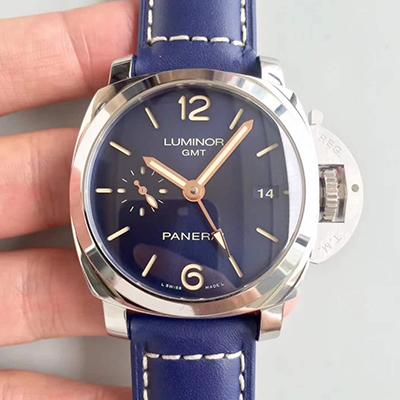 Pa*e*a1 Replica Luminor 1950 PAM688 ZF Factory 1:1 Best Edition Swiss ETA P9001 Blue Leather Strap