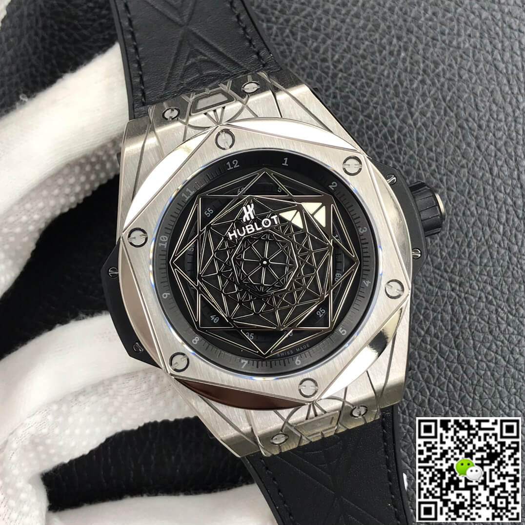 Replica Hublot Big Bang 415.NX.1112.VR.MXM16 1:1 Best Edition WWF Factory Black Dial