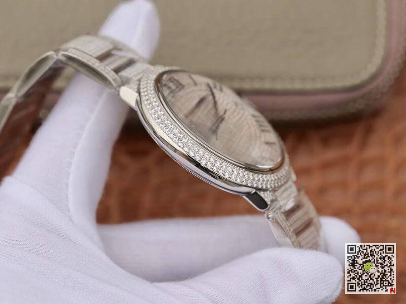 Replica Ballon Bleu De Ca*t1er WE9009Z3 42mm TW Factory 1:1 Best Edition Full D1am0nd Dial Swiss ETA2824