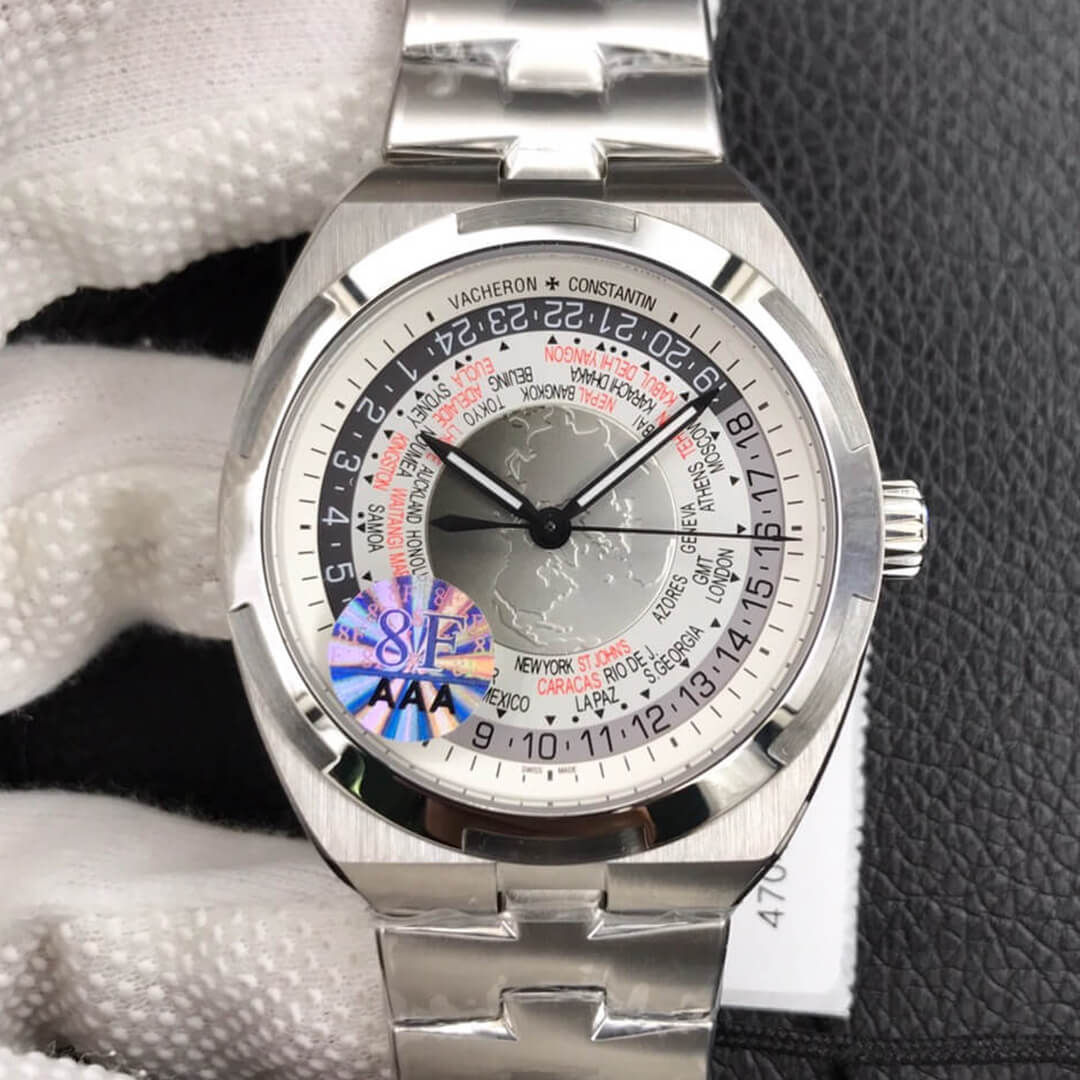 Replica Vacheron C0nstan1n Overseas 7700V/110A-B129 1:1 Best Edition 8F Factory Stainless Steel