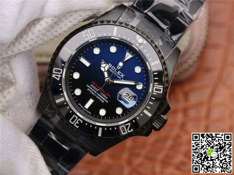 Replica R01ex Deepsea Sea-Dweller 116660 1:1 Best Edition Swiss ETA2836 Gradient Dial