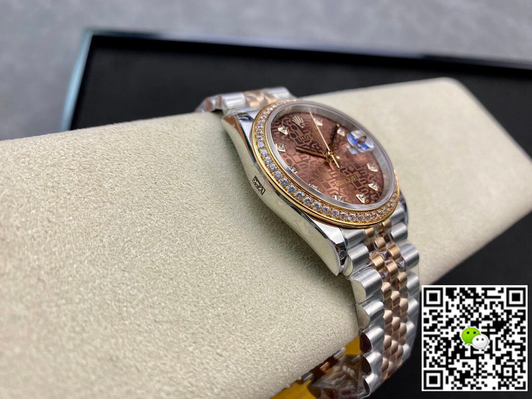 Replica R01ex Datejust M126281RBR-0013 1:1 Best Edition BP Factory Brown Dial