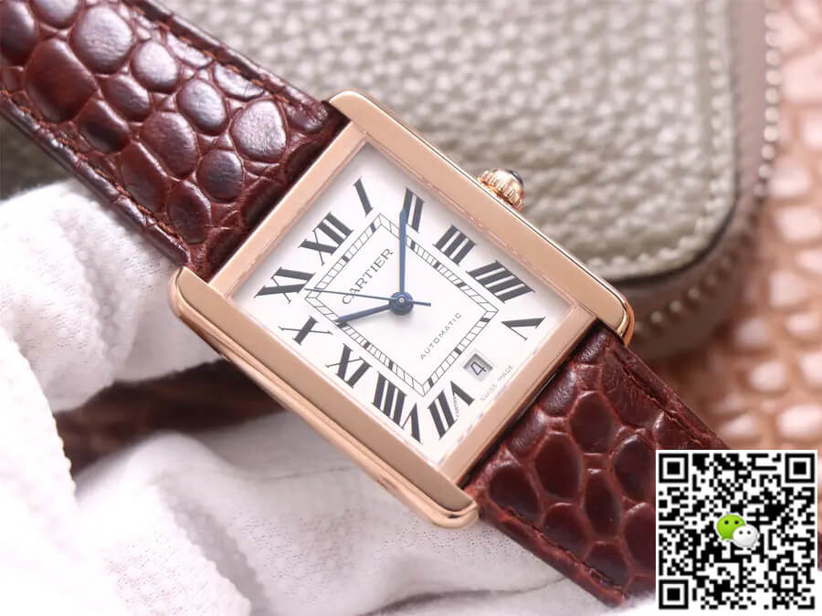 Replica Ca*t1er Tank W5200026 1:1 Best Edition V9 Factory Rose Gold