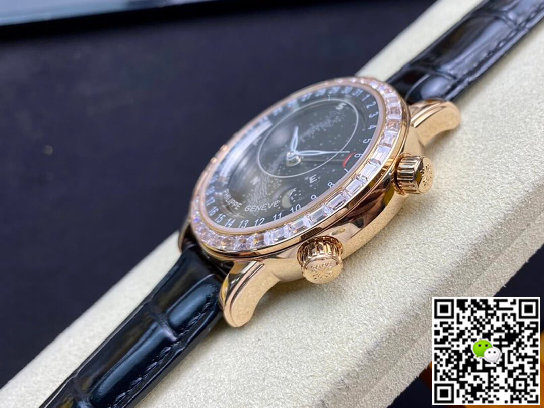 Replica Pat*k Phi1i*pe Grand Complications 6104R-001 1:1 Best Edition AI Factory Sky Moon Black Dial