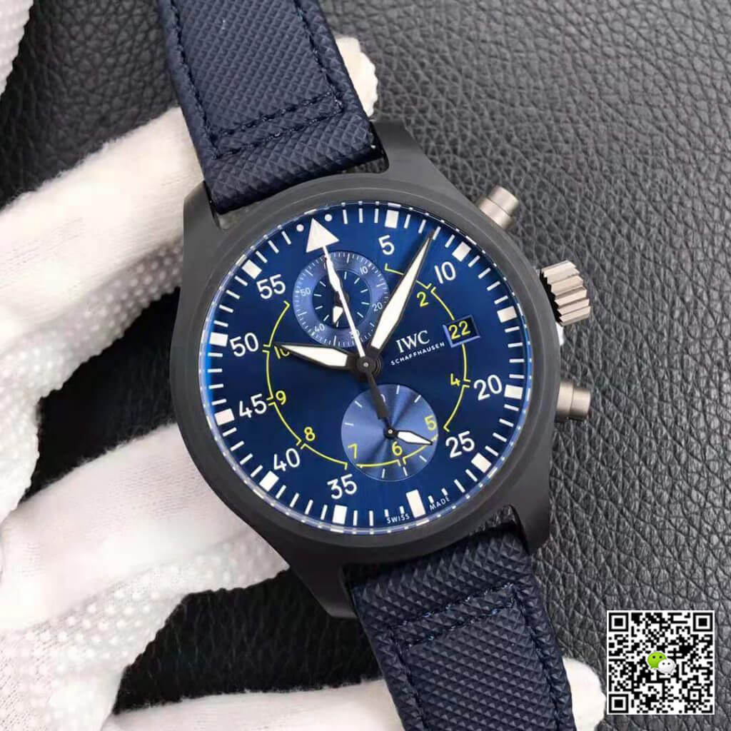 Replica IWC Pilot IW389008 1:1 Best Edition ZF Factory Blue Dial