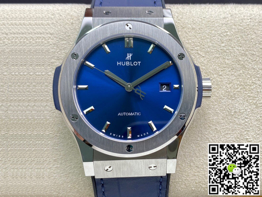 Replica Hublot Classic Fusion 542.NX.7170.LR 42MM 1:1 Best Edition WWF Factory Blue Dial