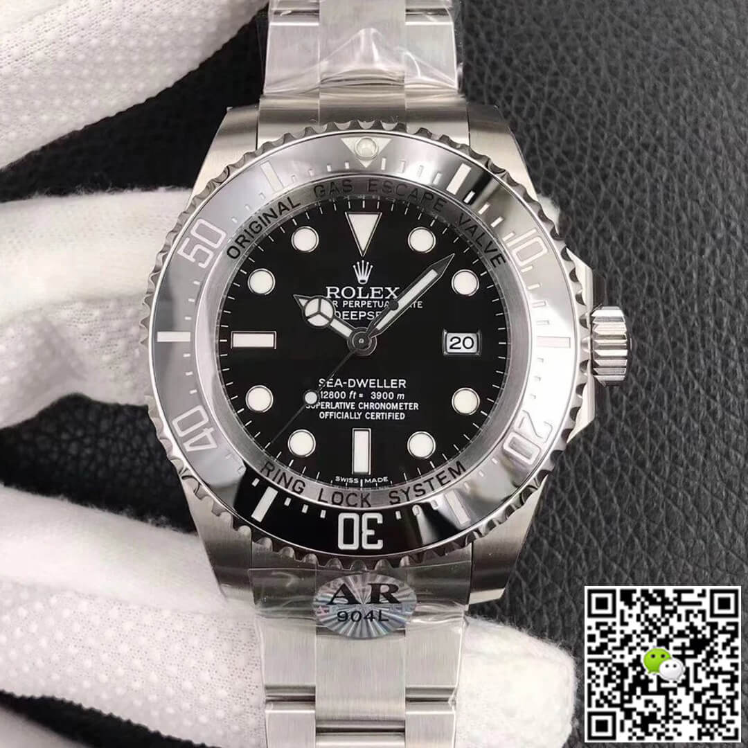 Replica R01ex Sea Dweller 116660-98210 1:1 Best Edition AR Factory Black Dial