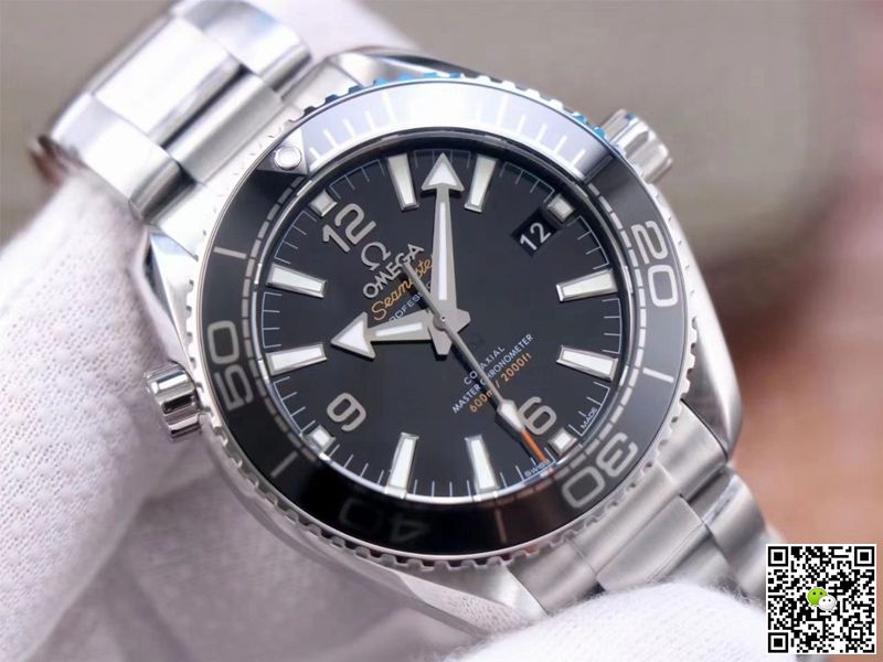 Replica 0me*ga Seamaster 215.30.40.20.01.001 Planet Ocean 600M 1:1 Best Edition VS Factory Black Dial Swiss ETA8800