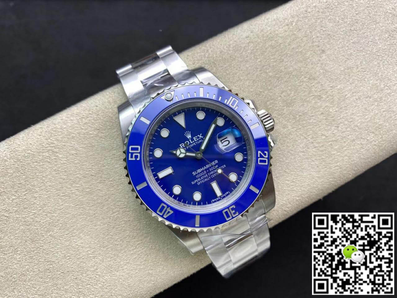 R01ex Submariner Replica 116619LB-97209 1:1 Best Edition VS Factory Blue Dial