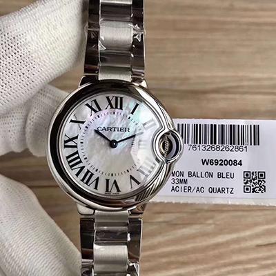 Replica Ballon Bleu De Ca*t1er 33 W6920084 V6 Factory 1:1 Best Edition Swiss Ronda Quartz