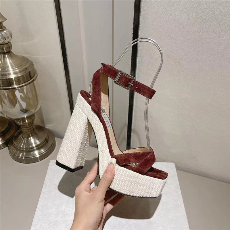 J1m*y Ch00 Fashion Heel Sandals