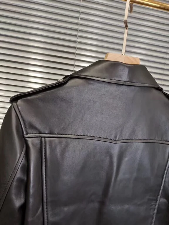 Sa1nt Lau*nt Replica Real Leather Jacket