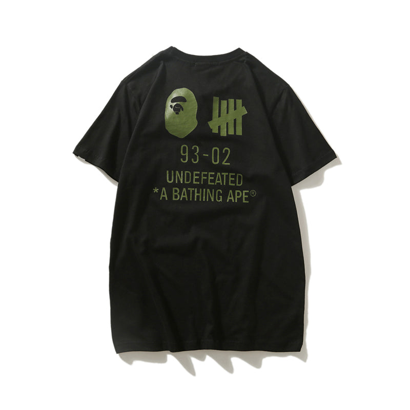 Bape x Undefeated T Shirt Bape Camo Cotton Tee 1221