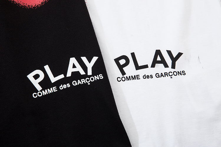 Comme Des Garcons Play Colored Dye Tee T Shirt 2304