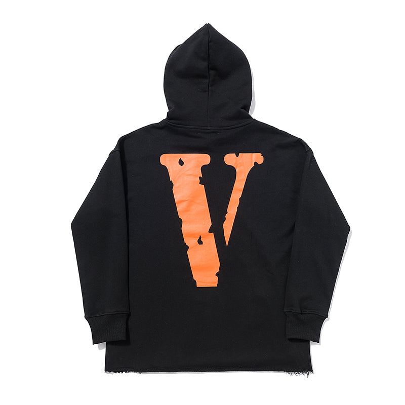 Vlone Staple Orange V Hoodie 6862