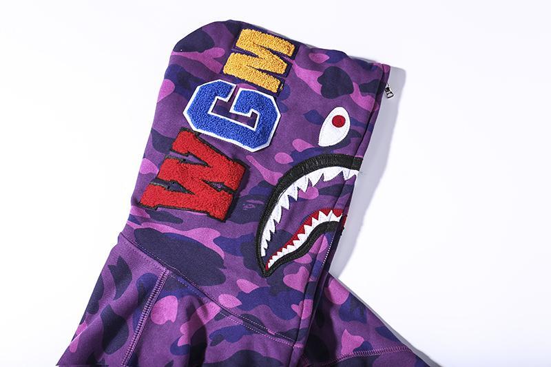 BAPE 1st Camo Shark Full Zip Hoodie