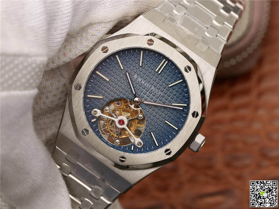 Replica Audemars P1g*et Royal Oak Tourbillon 26510IP.OO.1220IP.01 1:1 Best Edition R8 Factory Blue Gradient Dial