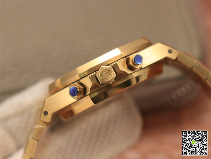 Replica Audemars P1g*et Royal Oak Chronograph 26331BA.OO.1220BA.01 1:1 Best Edition OM Factory Yellow Gold