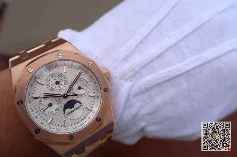 Replica Audemars P1g*et Royal Oak 26574OR.OO.1220OR.01 JF Factory 1:1 Best Edition Swiss ETA5134