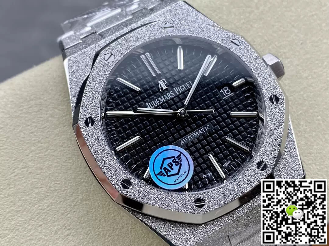 Replica Audemars P1g*et Royal Oak 15410 1:1 Best Edition APS Factory Black Dial