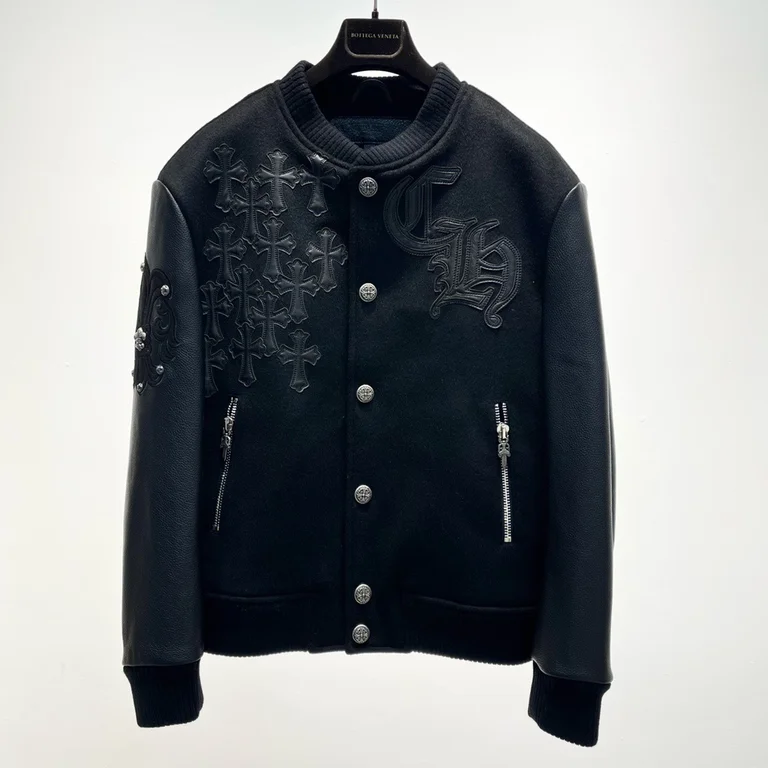 2020ss Sa1nt Lau*nt Real leather Jacket