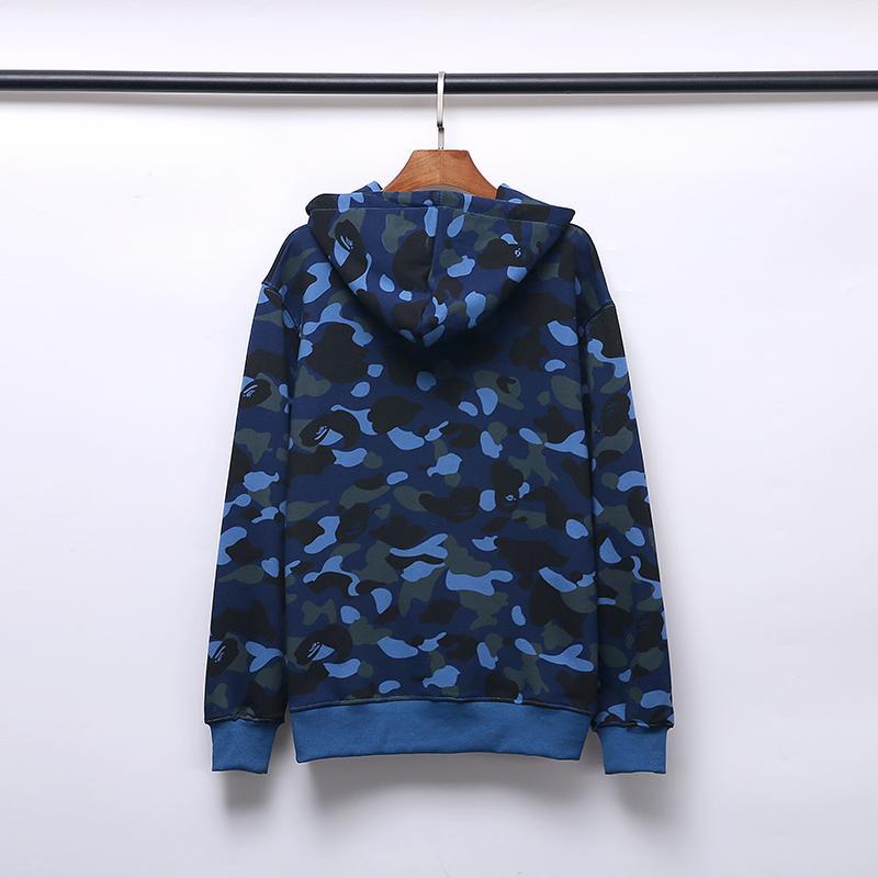 BAPE Color Camo College Pullover Hoodie