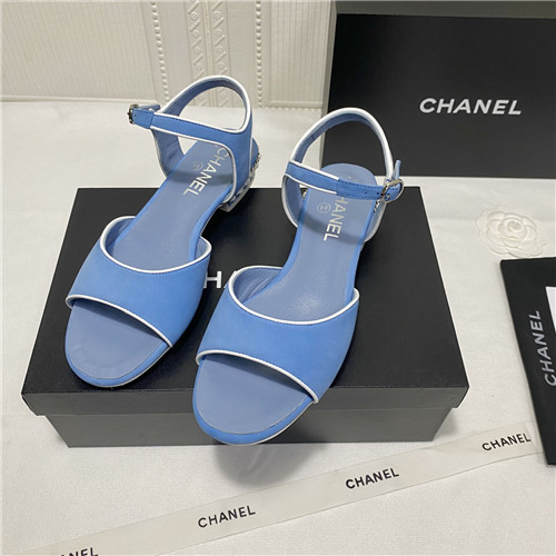 Ch**el Flat Dupes sandals womens
