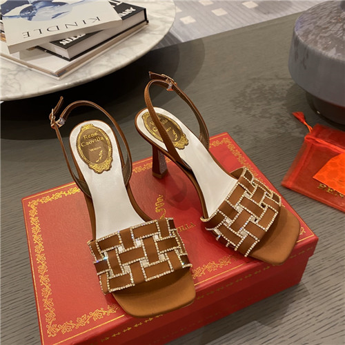 rene caovilla heel sandals
