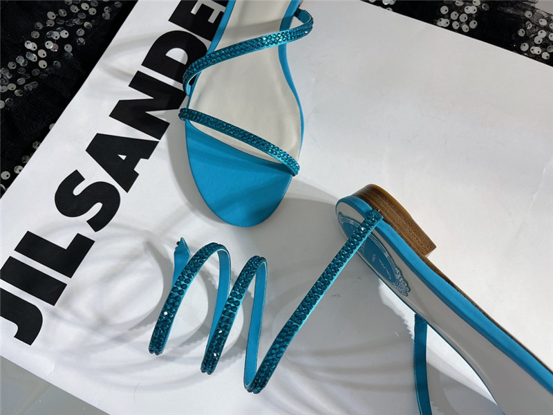 rene caovilla cleo flat sandals