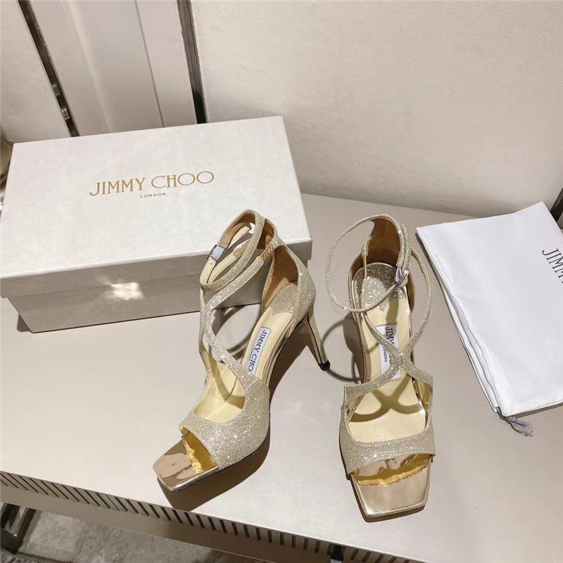 J1m*y Ch00 Paris window custom high heels