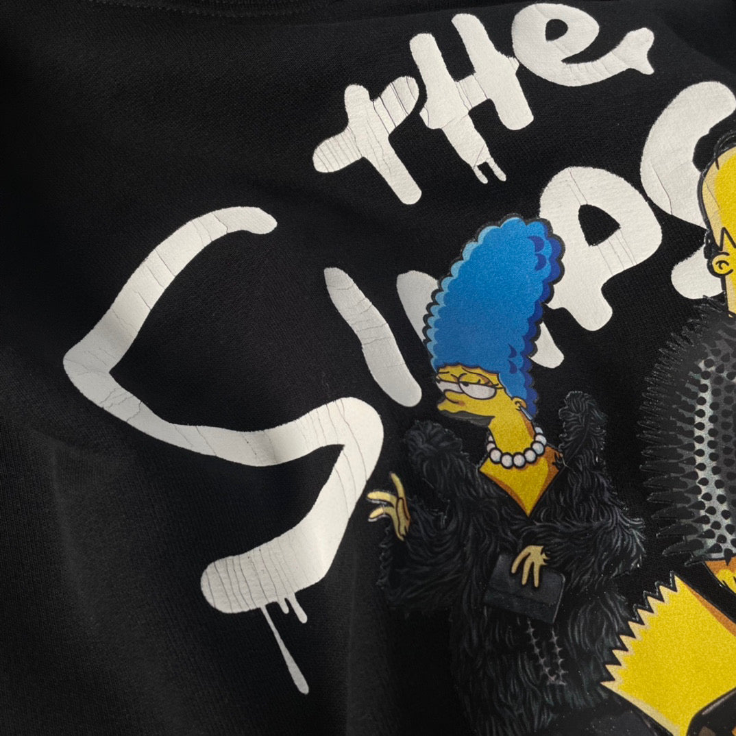 Ba1en*iaga Hoodie Replica Simpsons