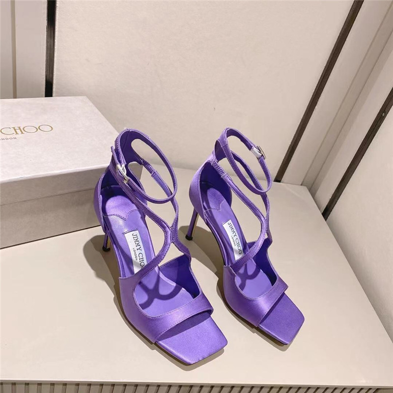 J1m*y Ch00 Paris window custom high-heeled sandals