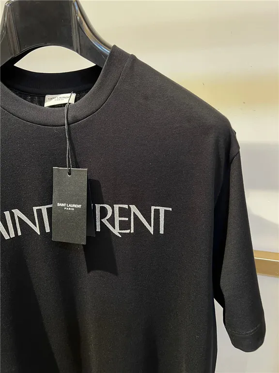 2022fw Sa1nt Lau*nt T Shirt