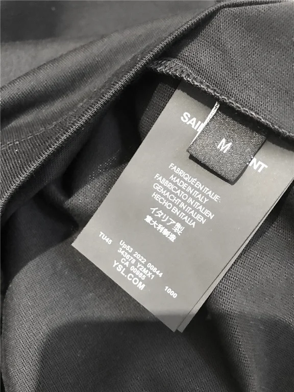 2022fw Sa1nt Lau*nt T Shirt