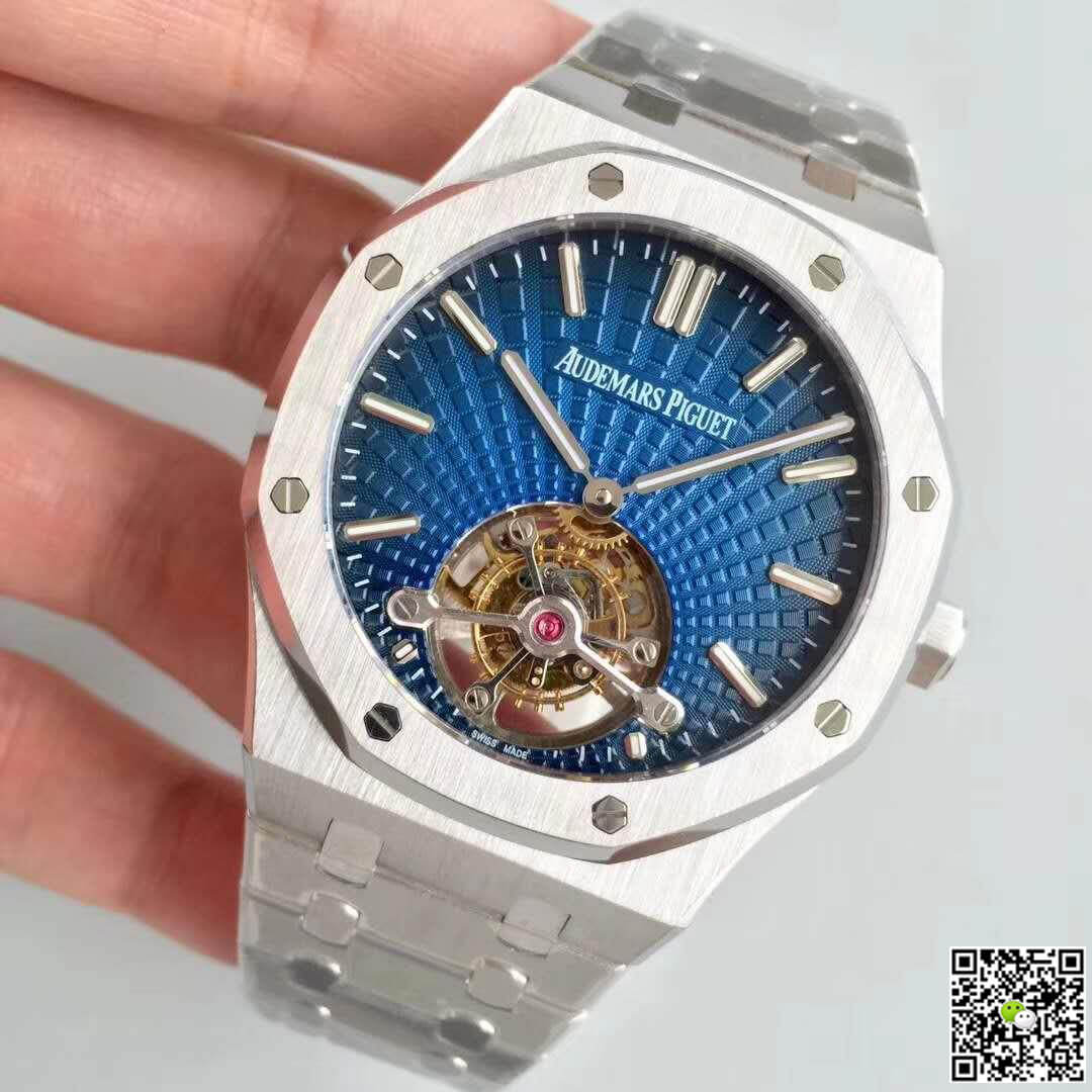 Audemars P1g*et Replica 26522OR.OO.120OR R8 Factory 1:1 Best Edition Swiss Tourbillon Blue Dial