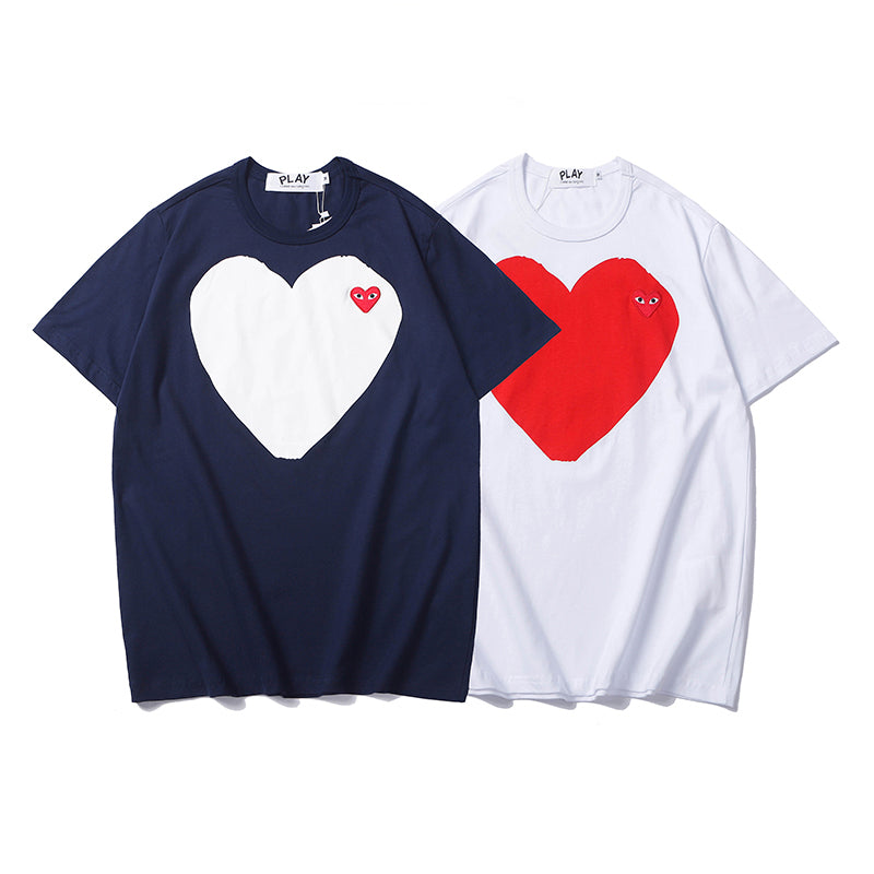 Comme Des Garcons Play Heart T Shirt 2327
