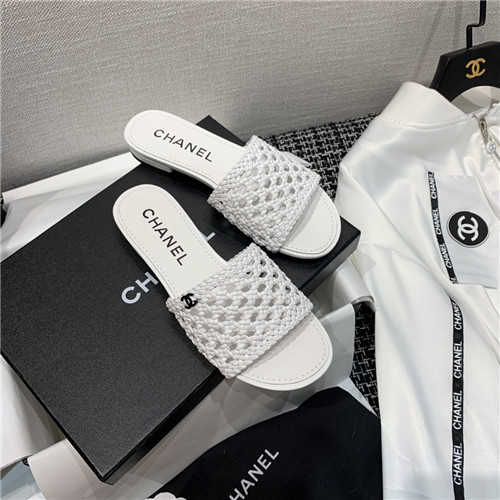 Ch**el flat sandals slippers